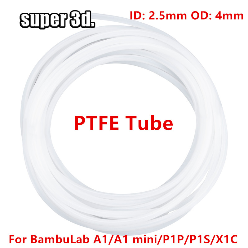 Bowden Tube - Tubo PTFE Bambu Lab 1/2/50M, ID