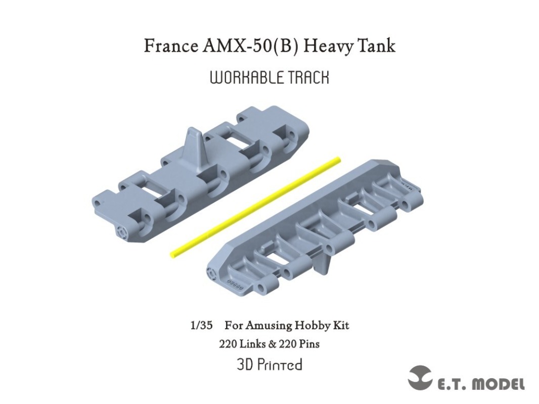 Resin Printer - Modello ET 1/35 P35-040 Francia AMX-50(B)