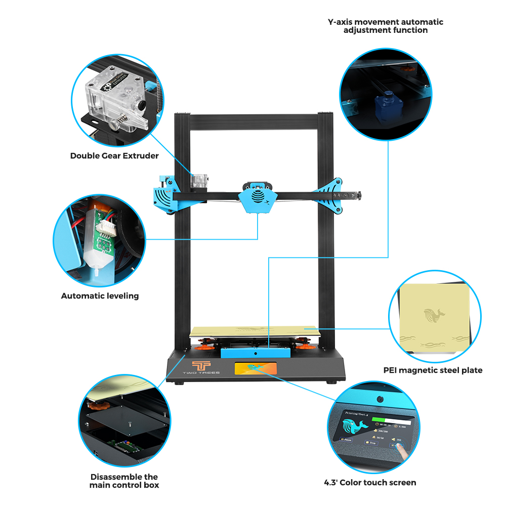 Twotrees Blu-5 Bluer Plus Kit  - Bltouch recensione e prezzo