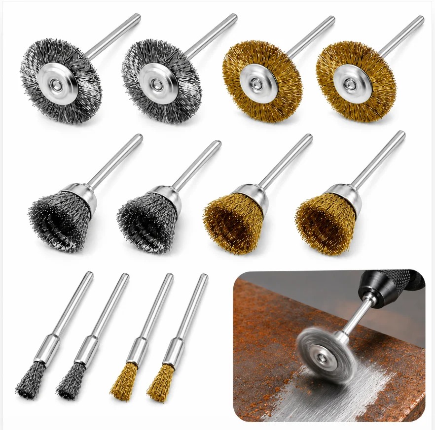 Set di 12 Spazzole in Ottone e - Nozzle Brass recensione e prezzo