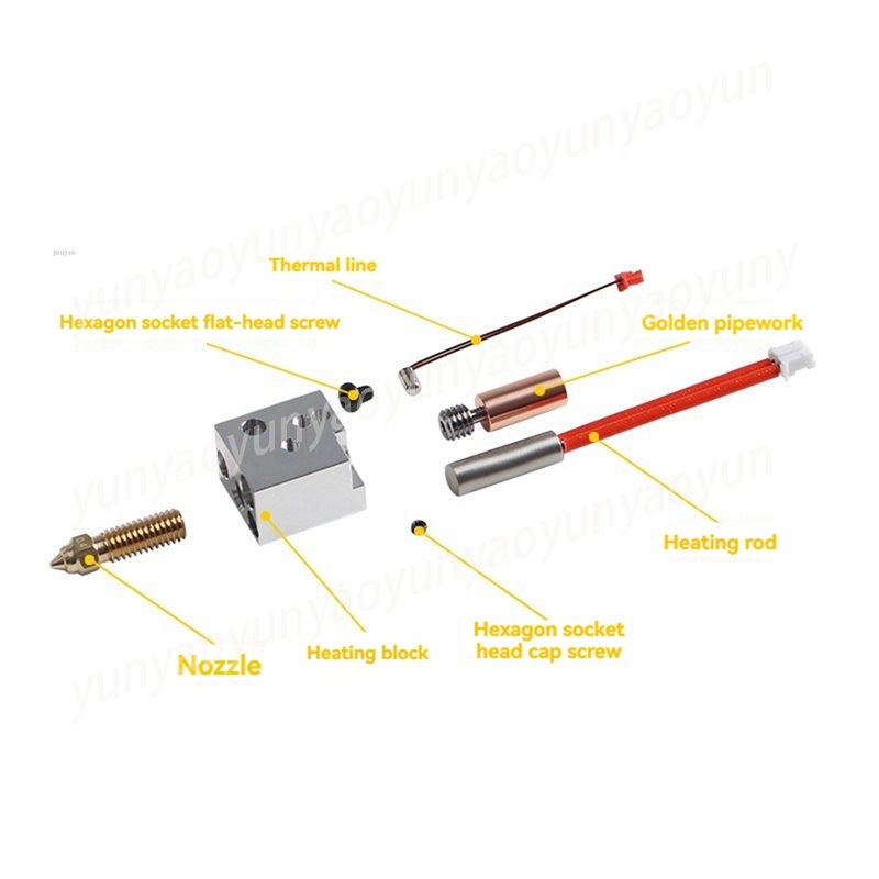 Kit Hotend in Metallo ad Alto  - Printer Nozzle recensione e prezzo