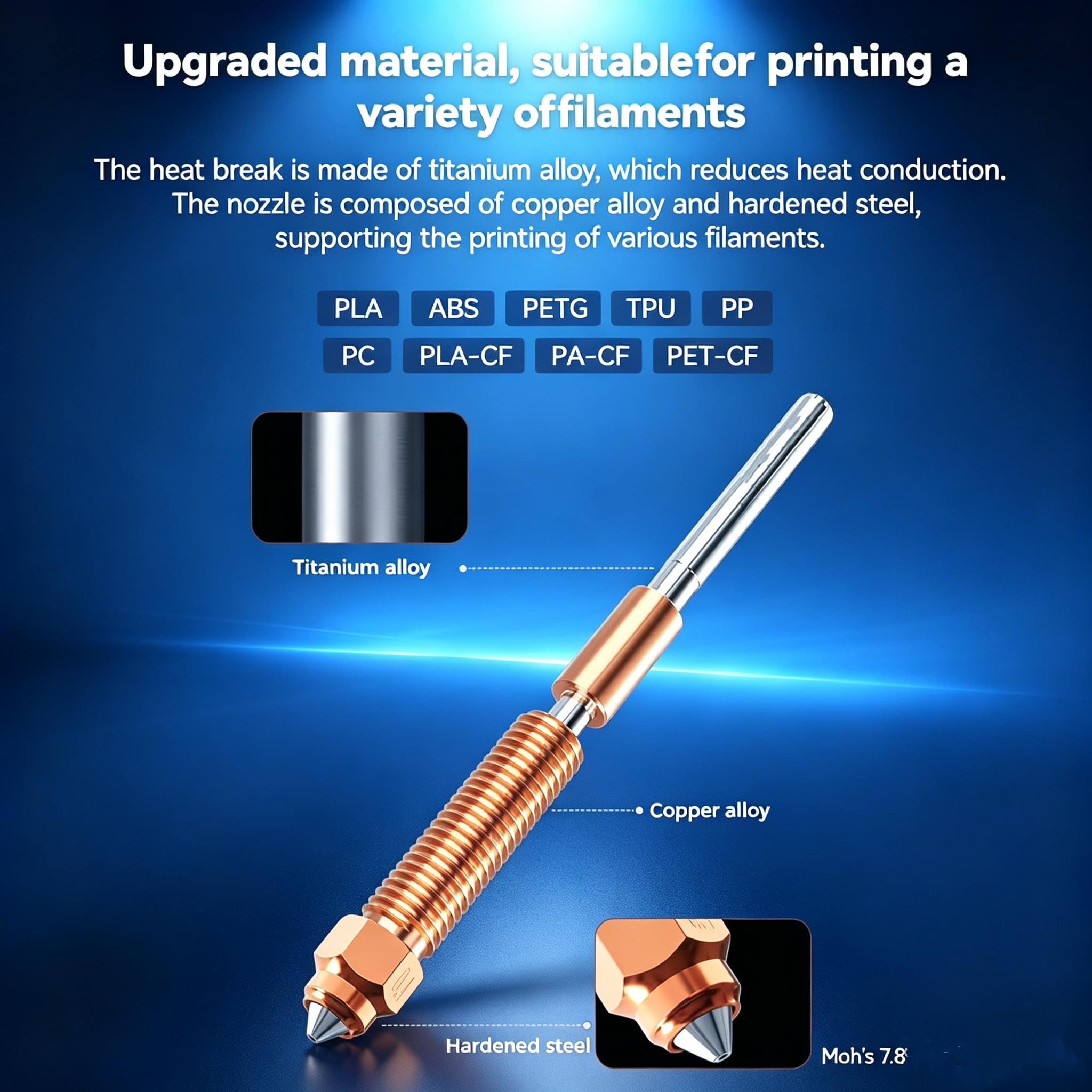Kit Hotend con blocco riscalda - High Flow Ceramic Hotend recensione e prezzo