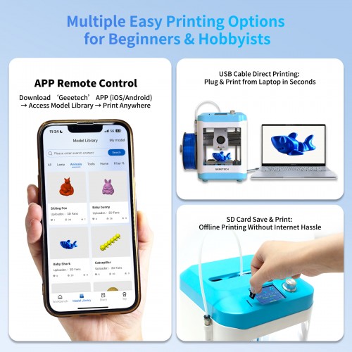 Stampante 3D FDM Geeetech M1S  - Fdm Printer recensione e prezzo