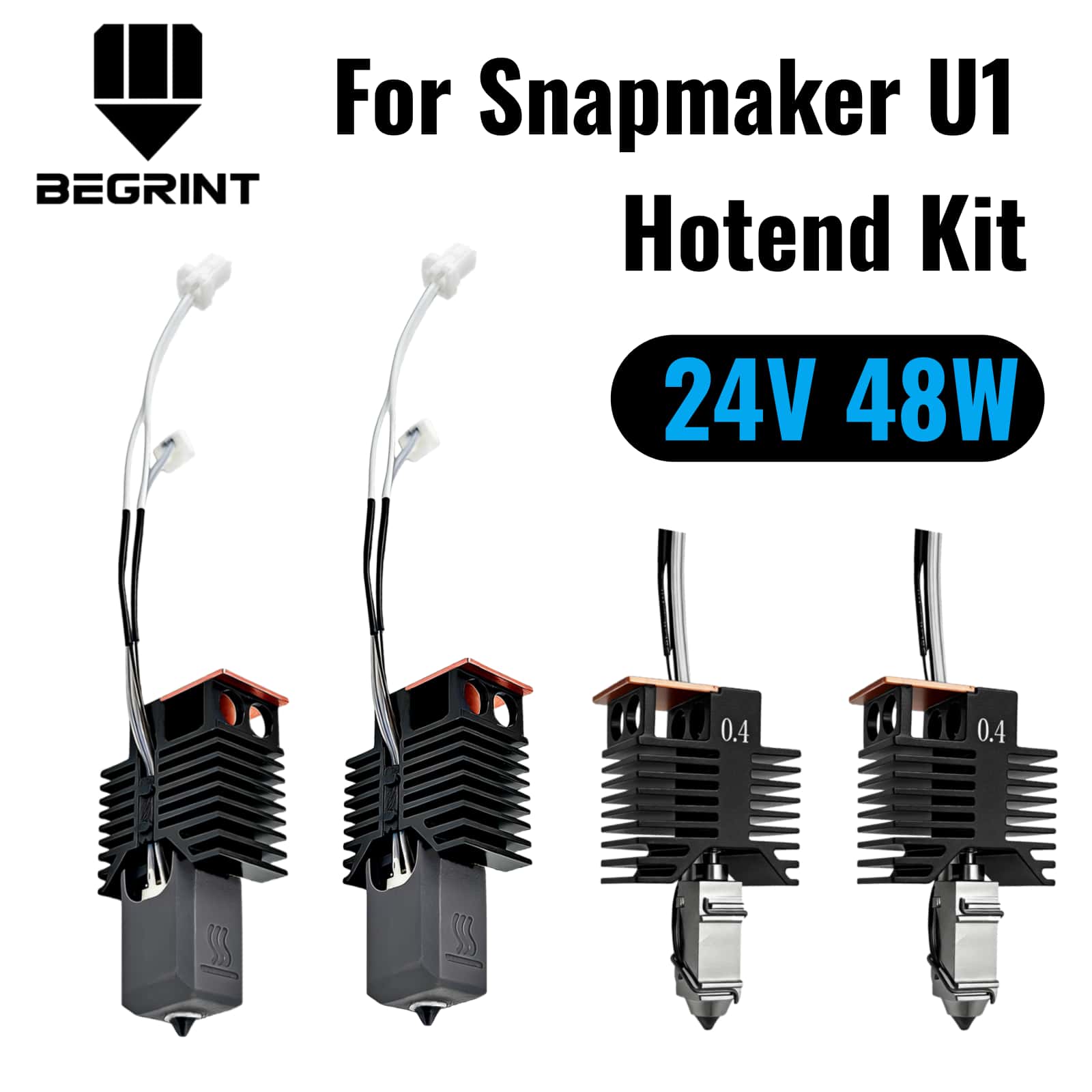 Kit Hotend Snapmaker U1 24V 48 - High Flow Ceramic Hotend recensione e prezzo