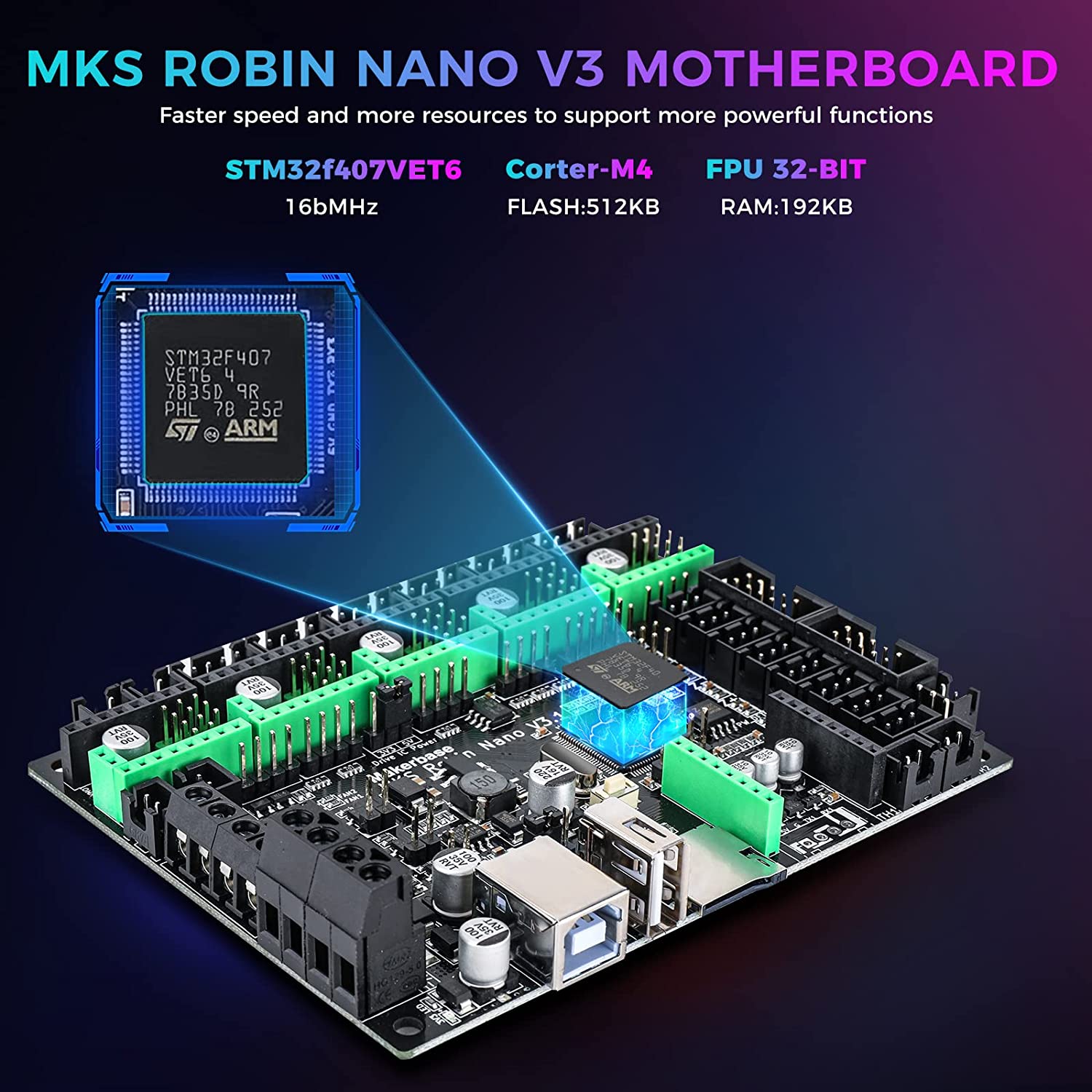 Makerbase MKS Robin Nano V3 32 - Mks Sgen recensione e prezzo
